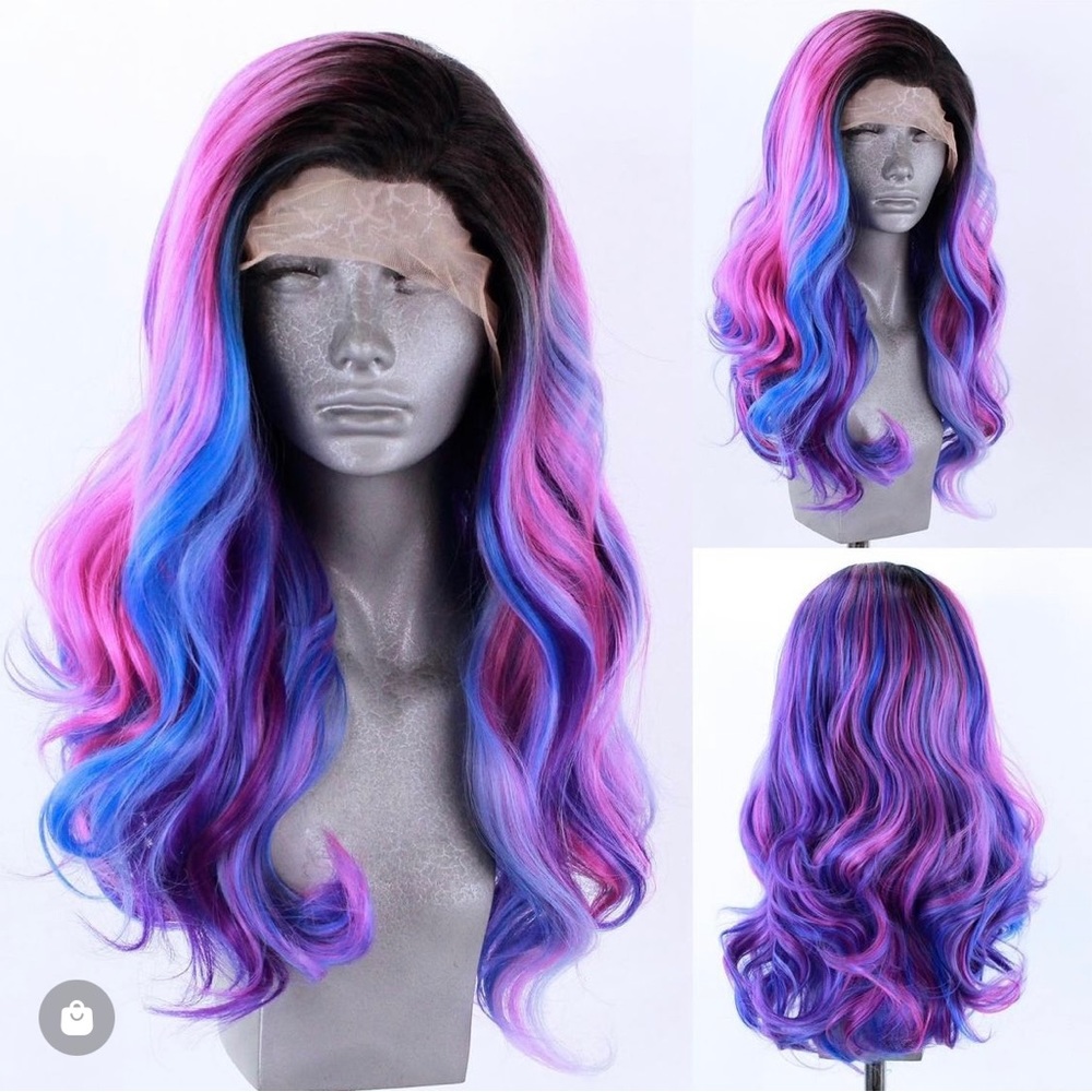 Fun Colored Wigs - Picture 2 of 2